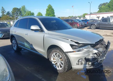 2016 Audi Q5 2.0T Premium из США, поврежденный, VIN WA1C2AFPXGA039016